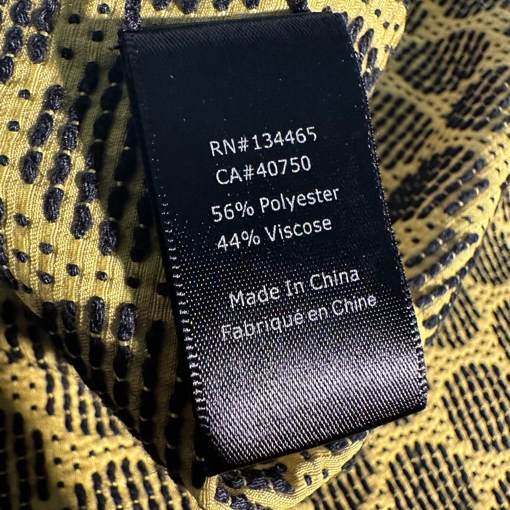 Women’s Marla Wynne open front topper/ cardigan SZ L dot print moss color - Picture 8 of 9